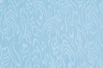 Light blue silk damask fabric with moire pattern - obrazy, fototapety, plakaty