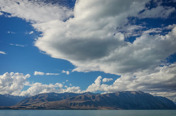 Beautiful background from The Lake Tekapo
