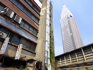 現在の東京　新と旧