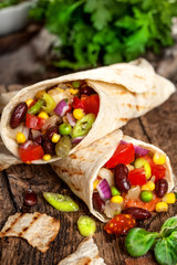 Pair of healthy wrap