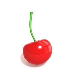 Cherry 3d illustration 