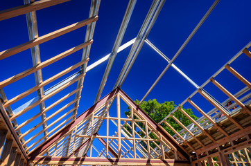 New residential construction home