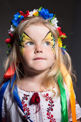 Fototapeta premium Portrait of young girl