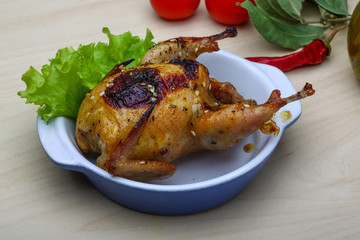 Roasted Quail