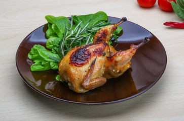 Roasted Quail