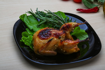 Roasted Quail