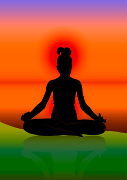 lotus posture, padmasana, circuit