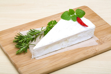Soft brie cheese