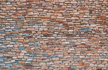 Hintergrund Wand aus modernen Steinen