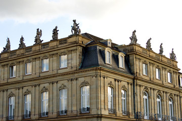 Fototapeta na wymiar Neues Schloss - Stuttgart 