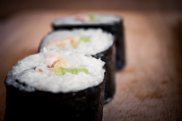 sushi rolls