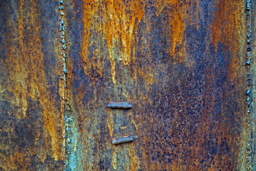 old rusty metal texture