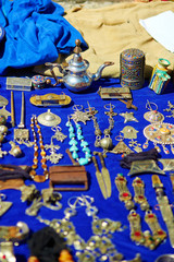 Traditional market in Chefchaouen, Morocco