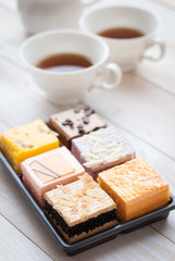 Cake and tea