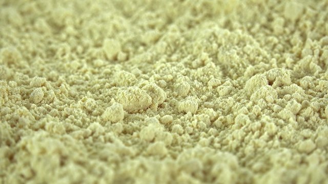 Portion of Soy Flour (loopable)