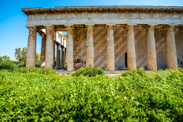 Fototapeta premium Hephaistos temple in Agora near Acropolis