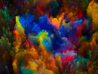 Obraz na płótnie Canvas Realms of Color