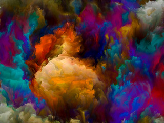 Obraz na płótnie Canvas Exploding Color