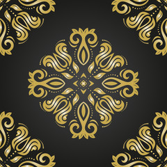 Damask Seamless Vector Pattern