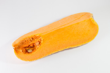 Butternut Squash Cut To Quarter