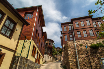 Wooden Buildings in Historical Kapanca Street