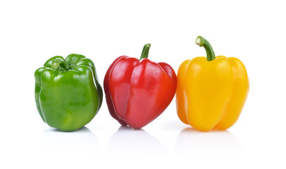 Bell pepper  isolated on white background