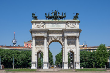 Fototapeta premium Arco della Pace - Milano