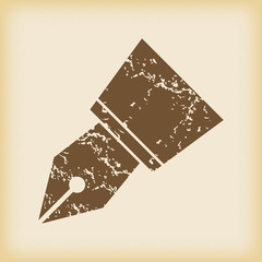 Grungy accumulator icon