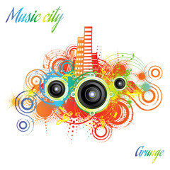 Grunge city background music - 83438797