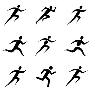 Running Man Icons