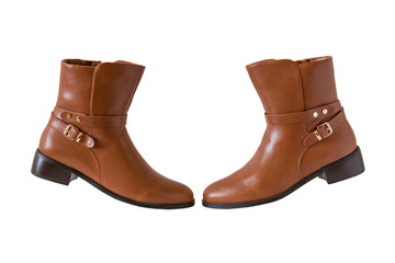 Women's brown boots