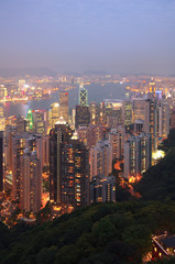 Fototapeta premium Hong Kong at night
