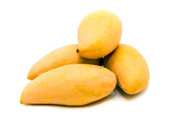 mango fruit isolated on white background