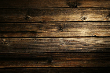 Old brown wooden background