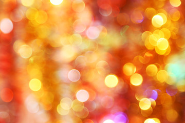Obraz premium Bokeh lights background
