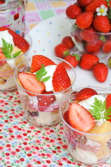 苺のトライフル