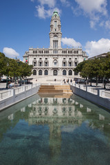 Fototapeta na wymiar Porto City Hall in Portugal