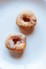 Donuts with sugar