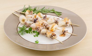 Grilled cuttlefish