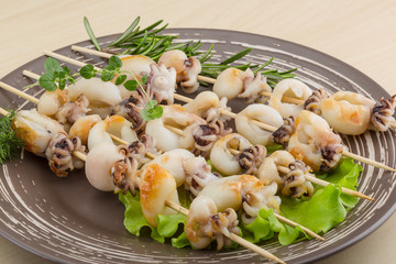 Grilled cuttlefish