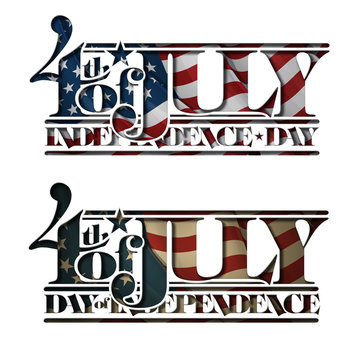 4th of July Cut-Out Independance Day