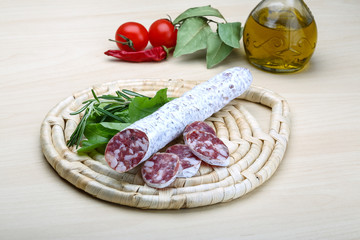 Spanish sausage - fuet