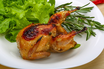 Roasted Quail