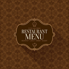 Restaurant menu design