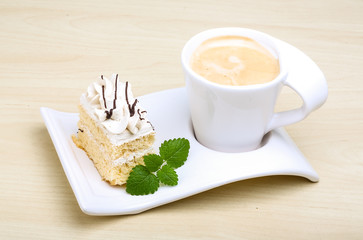 Coffee with cake