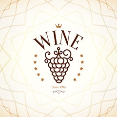 Wine list design - 83446359