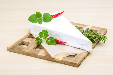 Soft brie cheese