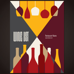 Wine list design - 83446518