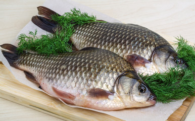 Two crucian