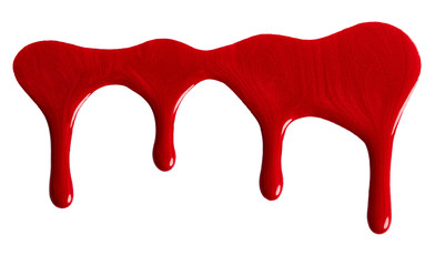 Red nail polish